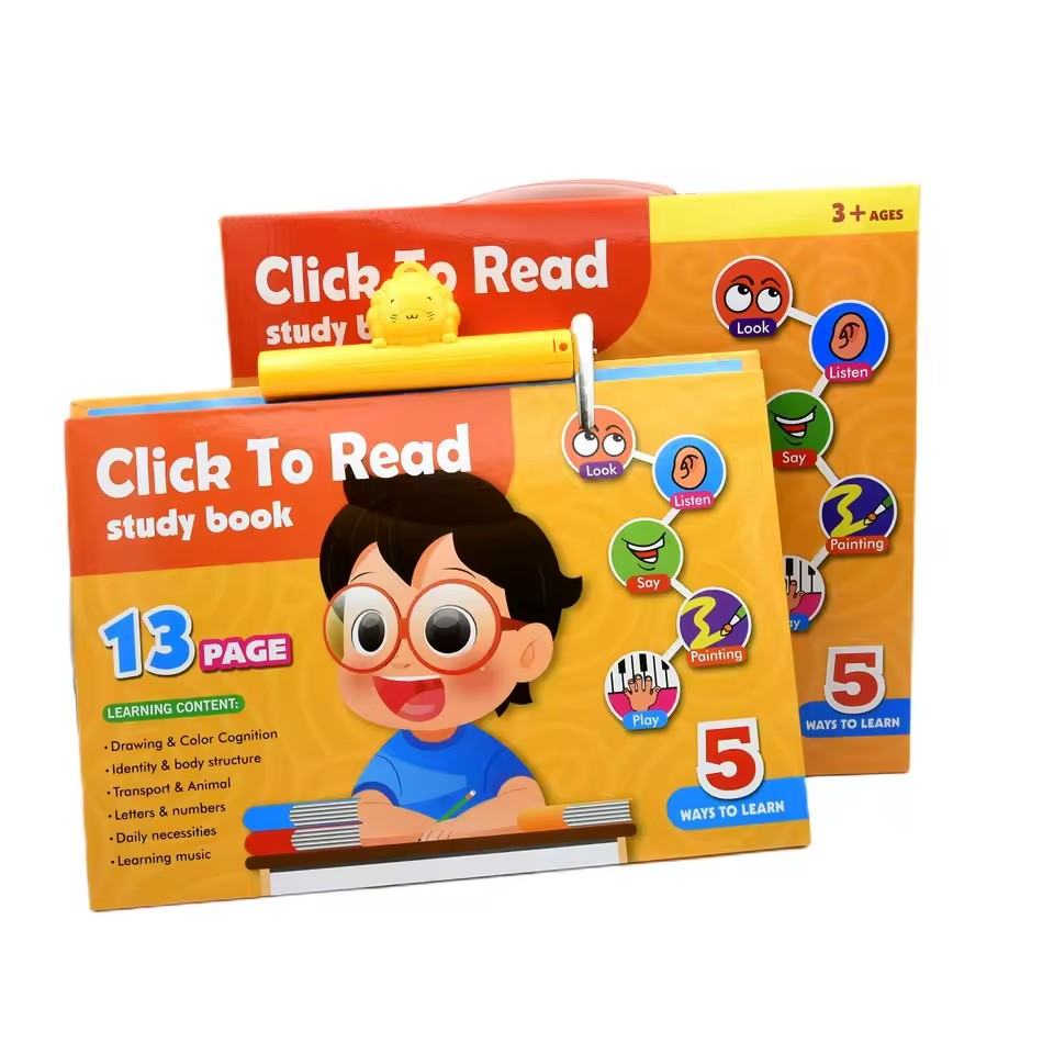 Kids Early Education English (Click and Read) Hanging Wall Chart Letter (Click and Read)
