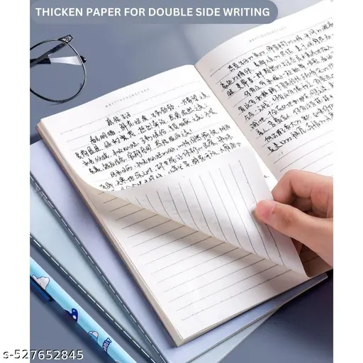 5 Pcs Fruit Themed Creative Thickened A5 Exercise Book Homework Book Note Book 60 Pages (Set Of 5)