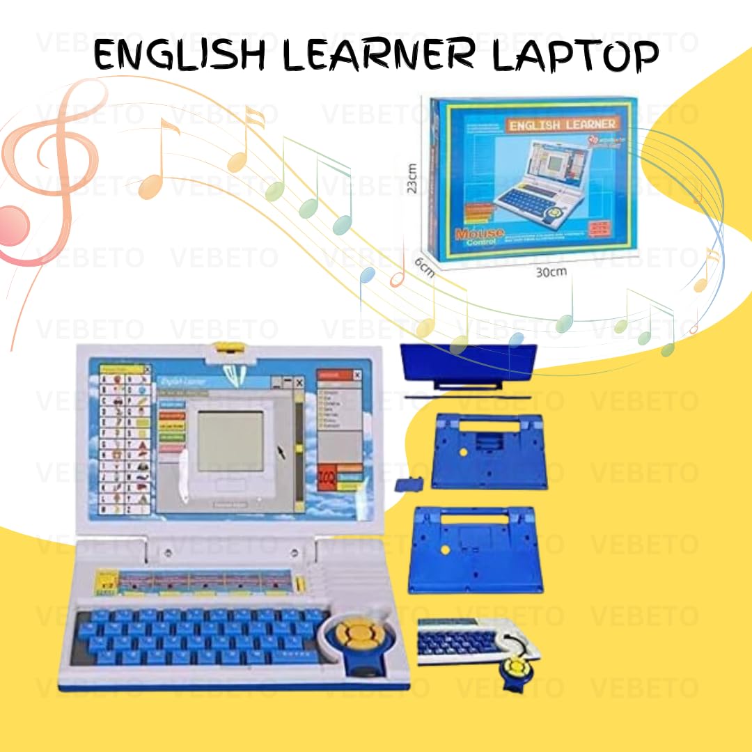 Educational Computer Laptop (Mouch Control) Toy for Kids with Mouse Toys for 2 - 5 Years Old Boys Girls (Mouch Control)