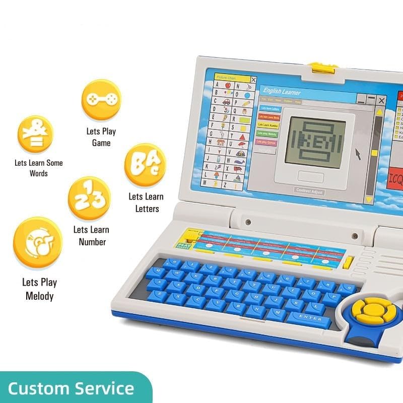 Educational Computer Laptop (Mouch Control) Toy for Kids with Mouse Toys for 2 - 5 Years Old Boys Girls (Mouch Control)