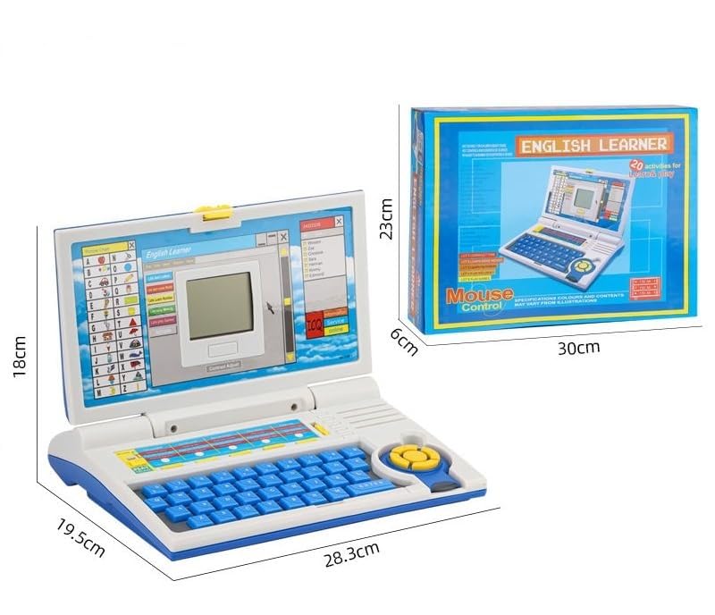 Educational Computer Laptop (Mouch Control) Toy for Kids with Mouse Toys for 2 - 5 Years Old Boys Girls (Mouch Control)